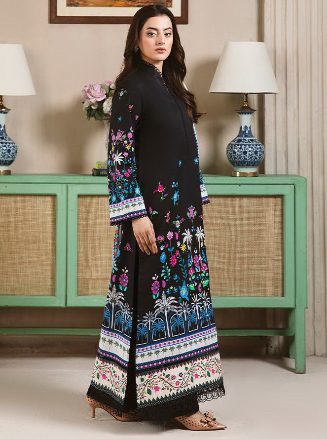 Raha by RajBari Summer Prints Exclusive Lawn Unstitched 3Pc Suit D-05