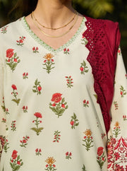 Raha by RajBari Summer Print Exclusive Lawn Unstitched 3Pc Suit D-05