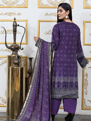 Shaista Digital Printed Viscose Unstitched 3 Piece Suit D-05