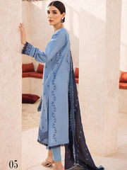 Nissa by RajBari Unstitched Embroidered Chikankari 3 Piece Suit D-05