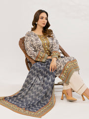 Sundas By Al Kareem Premium Printed Lawn Unstitched 3Pc Suit D-05