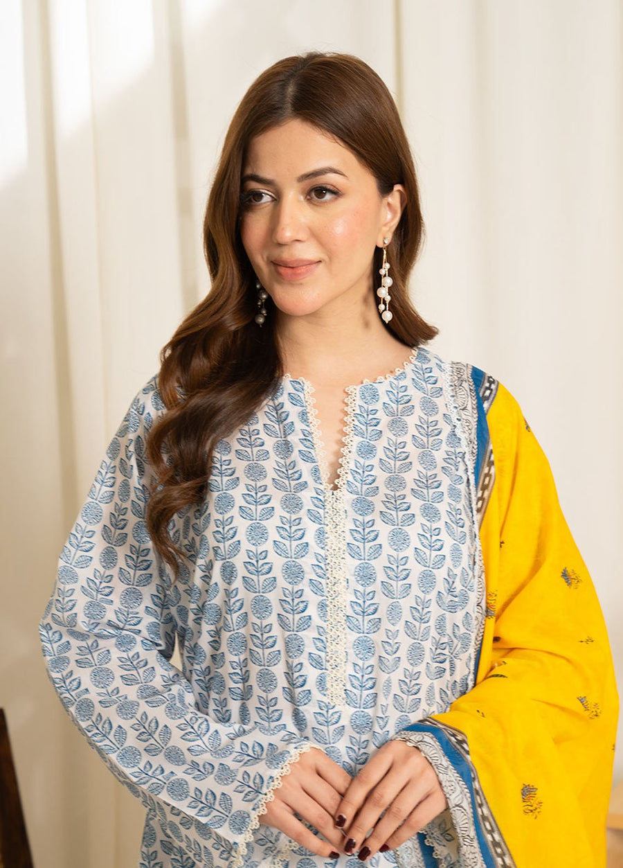 Coco by Zara Shahjahan Sule Printed Lawn Unstitched 3Pc Suit D-11