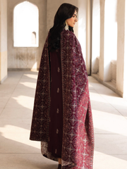 CELTS Mehr Premium Embroidered Karandi Unstitched 3Pc Suit D-05