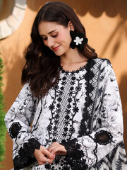 Rang Rasiya Lifestyle Embroidered Lawn Unstitched 3Pc Suit D-05 Luna
