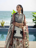 Zainab Chottani Tahra Embroidered Lawn Unstitched 3Pc Suit D-05 AZUREH