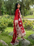 Zainab Chottani Luxe Lawn Unstitched Embroidered 3Pc Suit D-05 Rohe