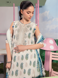 Maria.B M.Basics Embroidered Lawn Unstitched 3Pc Suit MB-CUSV13-05-A