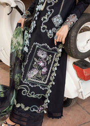 Saira Shakira Bloom Embroidered Lawn Unstitched 3Pc Suit D-05A ELISE