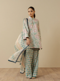 Coco by Zara Shahjahan Prints Unstitched Lawn 3Pc Suit D-05A MIREYA