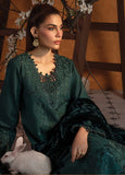 Rang Rasiya Embroidered Khaddar Unstitched 3Pc Suit D-05 Affogato