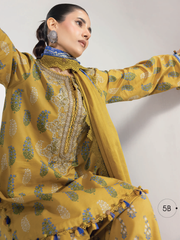 Maria.B M.Basics Embroidered Lawn Unstitched 3Pc Suit MB-CUSV13-05-B