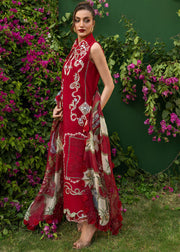 Saira Shakira Bloom Embroidered Lawn Unstitched 3Pc Suit D-05B ELISE