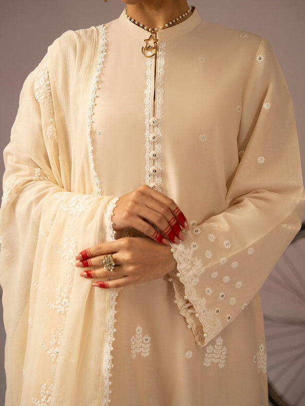 Cross Stitch Mahiri Embroidered Lawn Unstitched 3Pc Suit D-05 Blush Pink