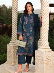 Rang Rasiya Florence Embroidered Lawn Unstitched 3Pc Suit D-05 ESHAL