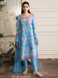 Rang Rasiya Lifestyle Embroidered Lawn Unstitched 3Pc Suit D-05 GARDENIA