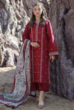 Seran Afsanah Vol-02 Embroidered Lawn Unstitched 3Pc Suit D-05 HANIA