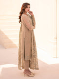 House of Nawab Miorah Embroidered Organza Unstitched 3Pc Suit D-05 ISOOD - B