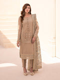 House of Nawab Miorah Embroidered Organza Unstitched 3Pc Suit D-05 ISOOD - B