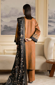 Bellini by Seran Embroidered Cotail Unstitched 3Pc Suit D-05 Mira