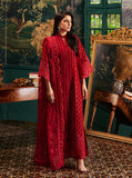 Zainab Chottani Embroidered Velvet Unstitched 3Pc Suit D-05 SURKH