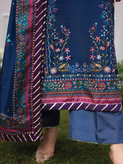 Rang Rasiya Luxury Silk Unstitched Embroidered 3Pc Suit D-04 Sharmeen