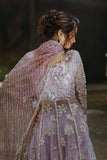 Mushq Stardust Embroidered Net Unstitched 3Pc Suit D-05 Spotlight Dreamer