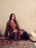 Zeenia Serene Printed Linen Unstitched 3Pc Suit D-05