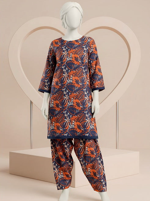Ittehad Day to Day Vol-02 Printed Lawn Unstitched 2Pc Suit D-15