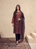 Zeenia Serene Printed Linen Unstitched 3Pc Suit D-05