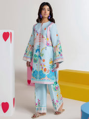 RajBari Amal Summer Prints Exclusive 2Pc Unstitched Lawn Suit D-05