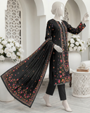 Ittehad Essential Vol-03 Unstitched Printed Lawn 3Pc Suit D-05