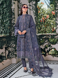 Maria.B Winter Luxe Embroidered Velvet Unstitched 3Pc Suit D-05