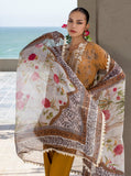 Zainab Chottani Tahra Embroidered Lawn Unstitched 3Pc Suit D-06 RAHMA