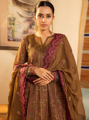 LaMode by Xenia Formals Unstitched Chiffon 3Pc Suit D-06 ENRICA
