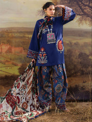 Zainab Chottani Embroidered Lawn Unstitched 3Pc Suit D-06 Elara