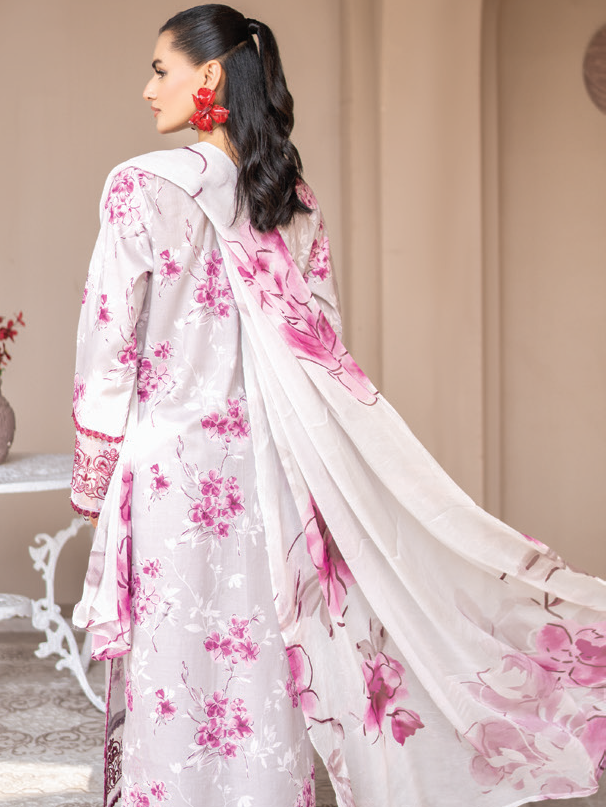 Janvi by Sanam Saeed Embroidered Lawn Unstitched 3Pc Suit D-06