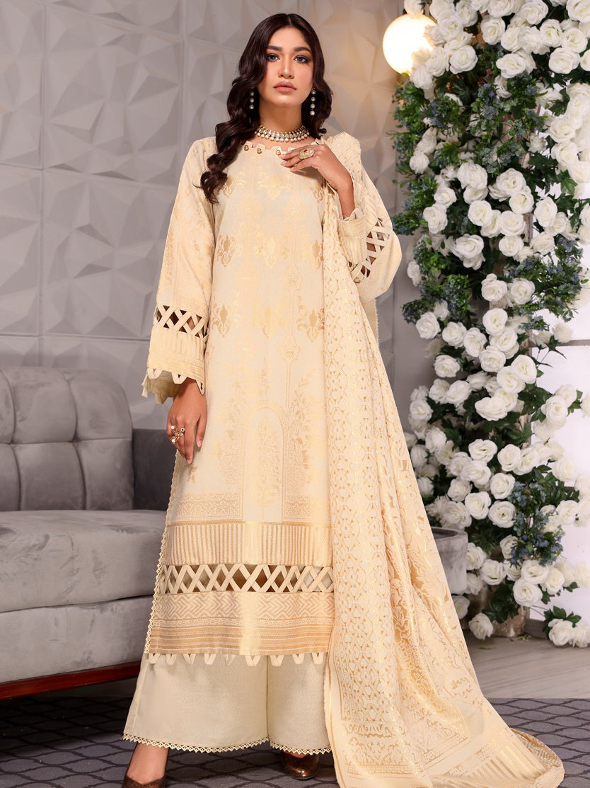 Jhalak by Humdum Jacquard Karandi Unstitched 3 Piece Suit JL-06