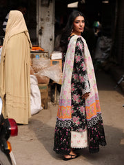 RajBari Nissa Floral Symphony Embroidered Lawn Unstitched 3Pc Suit D-06