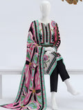 Ittehad Essential Printed Lawn Unstitched 3Pc Suit D-06