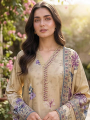 Zync by Florent Exclusive Prints Lawn Unstitched 3Pc Suit FEP-06