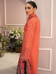 Rang Rasiya Florence Embroidered Lawn Unstitched 3Pc Suit D-06 GIA