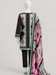 Ittehad Essential Printed Lawn Unstitched 3Pc Suit D-06