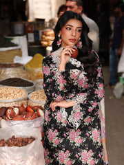 RajBari Nissa Floral Symphony Embroidered Lawn Unstitched 3Pc Suit D-06