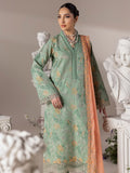 RajBari Premium Embroidered Lawn Unstitched 3Pc Suit D-06