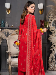 Manizay Talash Premium Embroidered Lawn Unstitched 3Pc Suit D-06