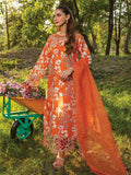 Rang Rasiya Carnation Embroidered Lawn Unstitched 3Pc Suit D-06 Coco