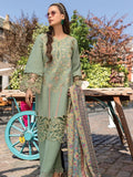 Rang Rasiya Carnation Embroidered Karandi Unstitched 3Pc Suit D-06 Lisa