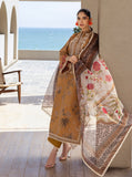 Zainab Chottani Tahra Embroidered Lawn Unstitched 3Pc Suit D-06 RAHMA