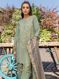 Rang Rasiya Carnation Embroidered Karandi Unstitched 3Pc Suit D-06 Lisa