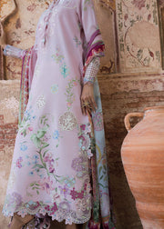 Saira Shakira Bloom Embroidered Lawn Unstitched 3Pc Suit D-06A MAELLE